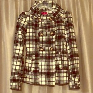 Pink Envelope Pea Coat